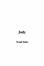 Cover of: Judy by Temple Bailey