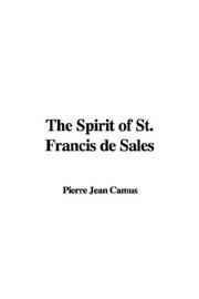 Cover of: The Spirit of St. Francis de Sales