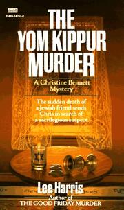 Cover of: The Yom Kippur murder