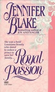 Cover of: Royal Passion by Jennifer Blake