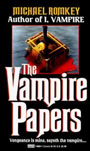 Cover of: Vampire Papers