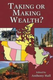 Cover of: Taking or Making Wealth?