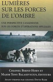 Cover of: Lumieres sur les forces de l'ombre: Une perspective canadienne sur les Forces d'operations speciales
