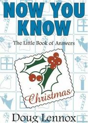 Cover of: Now You Know Christmas by Doug Lennox