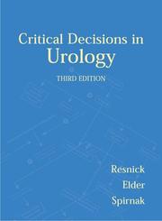 Cover of: Critical Decisions in Urology