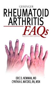 Cover of: Rheumatoid Arthritis FAQs
