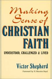 Cover of: Making Sense of Christian Faith