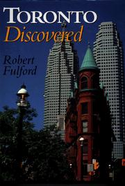 Cover of: Toronto Discovered