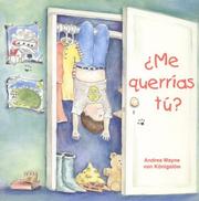 Cover of: Me querrias tu? by Andrea Wayne von Konigslow