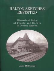 Cover of: Halton Sketches Revisited by John McDonald