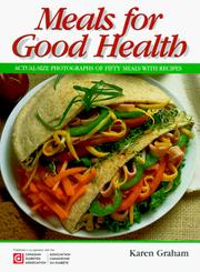 Cover of: Meals for Good Health