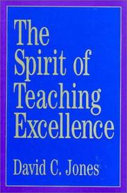 Cover of: Spirit of Teaching Excellence by David Jones