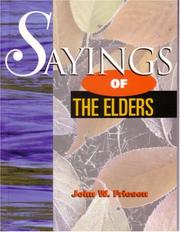 Cover of: Sayings of the Elders