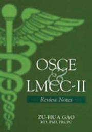 Cover of: OSCE & LMCC-II by Zu-hua Gao