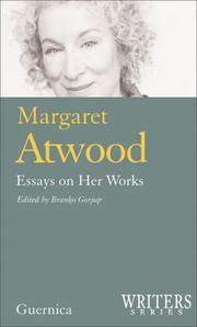 Cover of: Margaret Atwood by Branko Gorjup