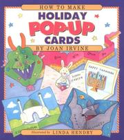 Cover of: How to Make Holiday Pop-Up Cards by Joan Irvine