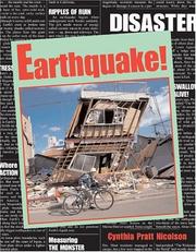 Cover of: Earthquake! (Disaster) by Cynthia Nicolson