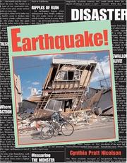 Cover of: Earthquake! (Disaster)