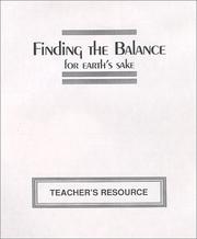 Cover of: Finding the Balance (TG)