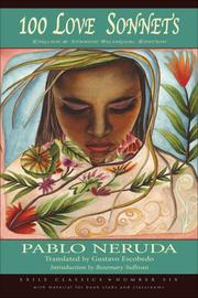 Cover of: 100 Love Sonnets by Pablo Neruda