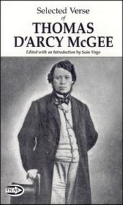 Cover of: Selected Verse of Thomas D'Arcy McGee (Picas Series)