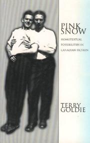 Cover of: Pink Snow by Terry Goldie