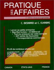 Cover of: Pratique Des Affaires by C. Besnard