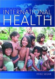 Cover of: An Introduction to International Health by Michael Seear