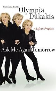 Cover of: Ask Me Again Tomorrow CD: A Life in Progress