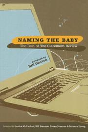 Cover of: Naming the Baby: The Best of The Claremont Review