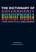 Cover of: Dictionary of Homophobia