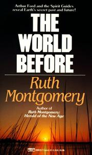 Cover of: World Before by Ruth Shick Montgomery