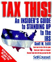 Tax this! by Scott M. Estill