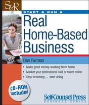 Cover of: Start & Run a Real Home-based Business