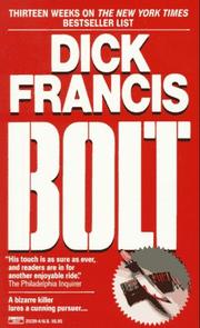 Cover of: Bolt by Dick Francis
