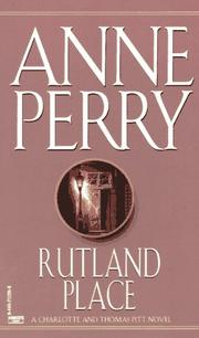 Cover of: Rutland Place by Anne Perry