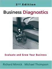 Cover of: Business Diagnostics: The Canadian Edition 2nd Edition