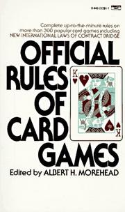 Cover of: Official Rules of Card Games