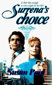 Cover of: Surrena's Choice