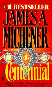 Cover of: Centennial by James A. Michener