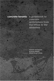 Cover of: Concrete Toronto by E.R.A. Architects