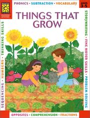 Cover of: Things That Grow (Learning Adventure Preschool)