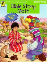 Cover of: Bible Story Math (Christian Learning Adventures) by Brighter Vision learning adventures, Brighter Vision learning adventures