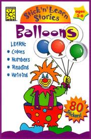 Cover of: Balloons (Stick'n'learn Stories)