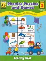 Cover of Phonics Puzzles and Games-Grade 3 (Value Priced Line)