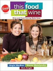 Cover of: This Food, That Wine