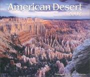 Cover of: The American Desert 2002
