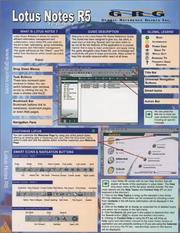 Cover of: Lotus Notes R5: Quick Reference Guide