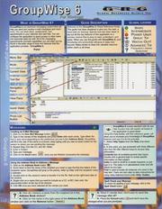 Cover of: GroupWise 6: Quick Reference Guide