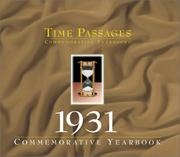 Cover of: Time Passages, 1931